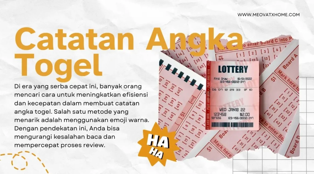 catatan angka togel